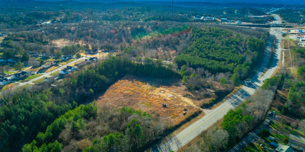 7.5 Acres of Vacant Land on Battlefield Parkway in Ringgold GA for Development