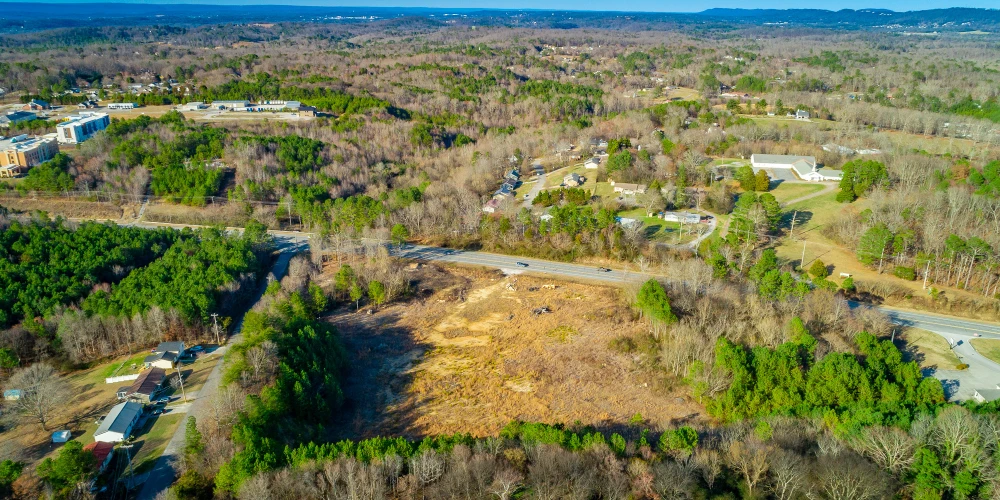 7.5 Acres of Vacant Land on Battlefield Parkway in Ringgold GA for Development