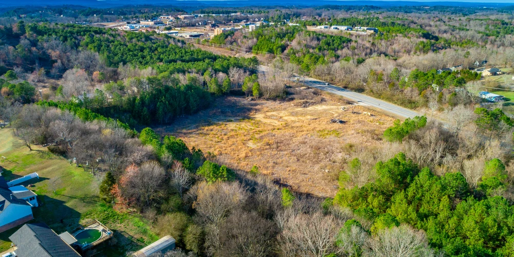 7.5 Acres of Vacant Land on Battlefield Parkway in Ringgold GA for Development