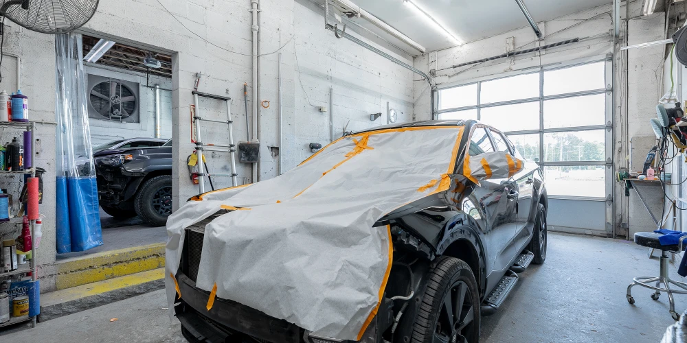 Auto Body Shop with 15 Service Stations on Ringgold Rd