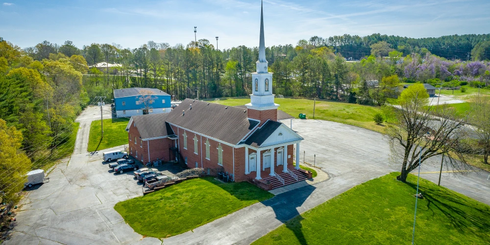 Church (Total 25,136 SF) with Athletic Facility on 6.27 Acres