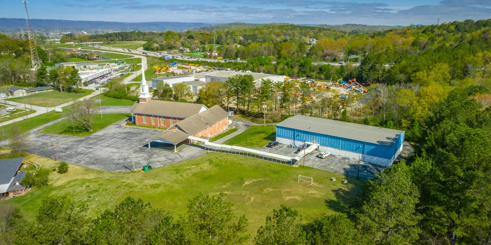 Church (Total 25,136 SF) with Athletic Facility on 6.27 Acres