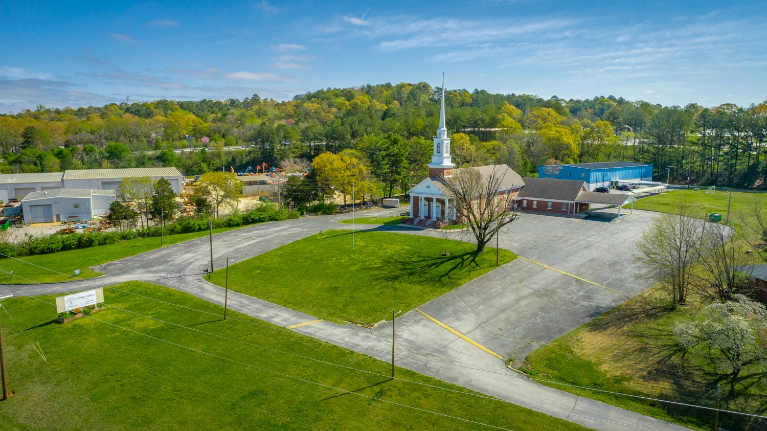 Church (Total 25,136 SF) with Athletic Facility on 6.27 Acres