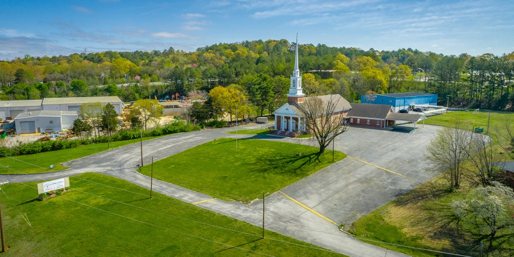 Church (Total 25,136 SF) with Athletic Facility on 6.27 Acres