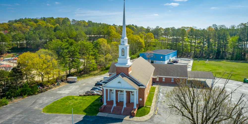 Church (Total 25,136 SF) with Athletic Facility on 6.27 Acres