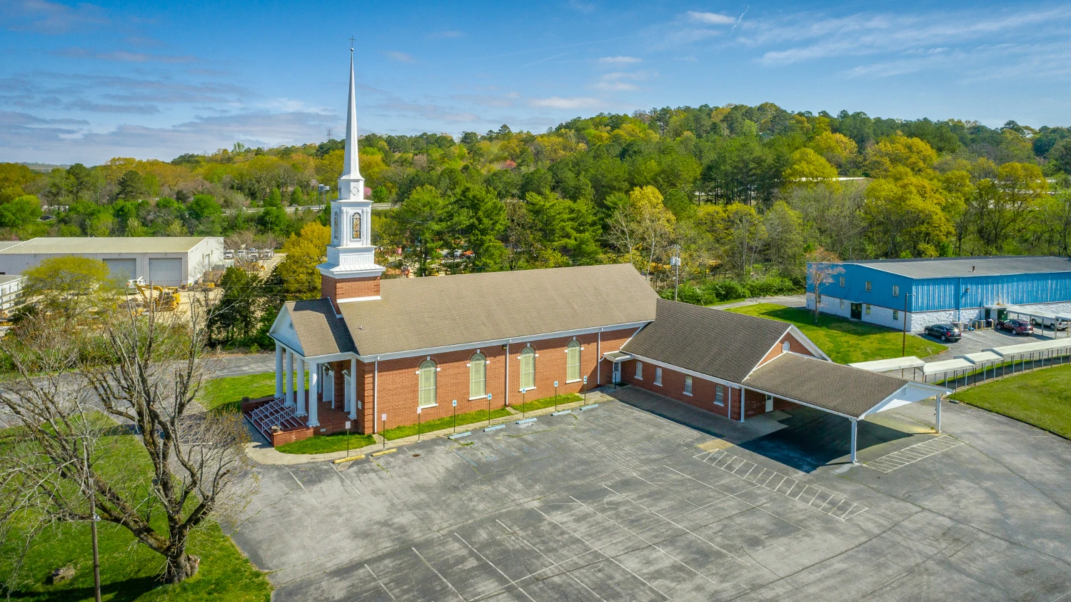 Church (Total 25,136 SF) with Athletic Facility on 6.27 Acres