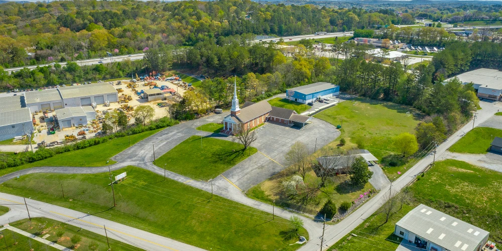 Church (Total 25,136 SF) with Athletic Facility on 6.27 Acres