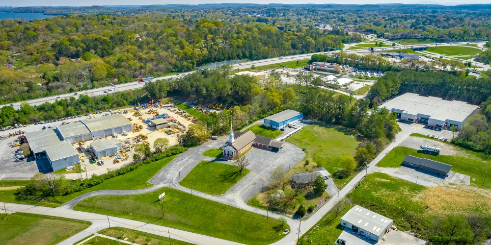 Church (Total 25,136 SF) with Athletic Facility on 6.27 Acres