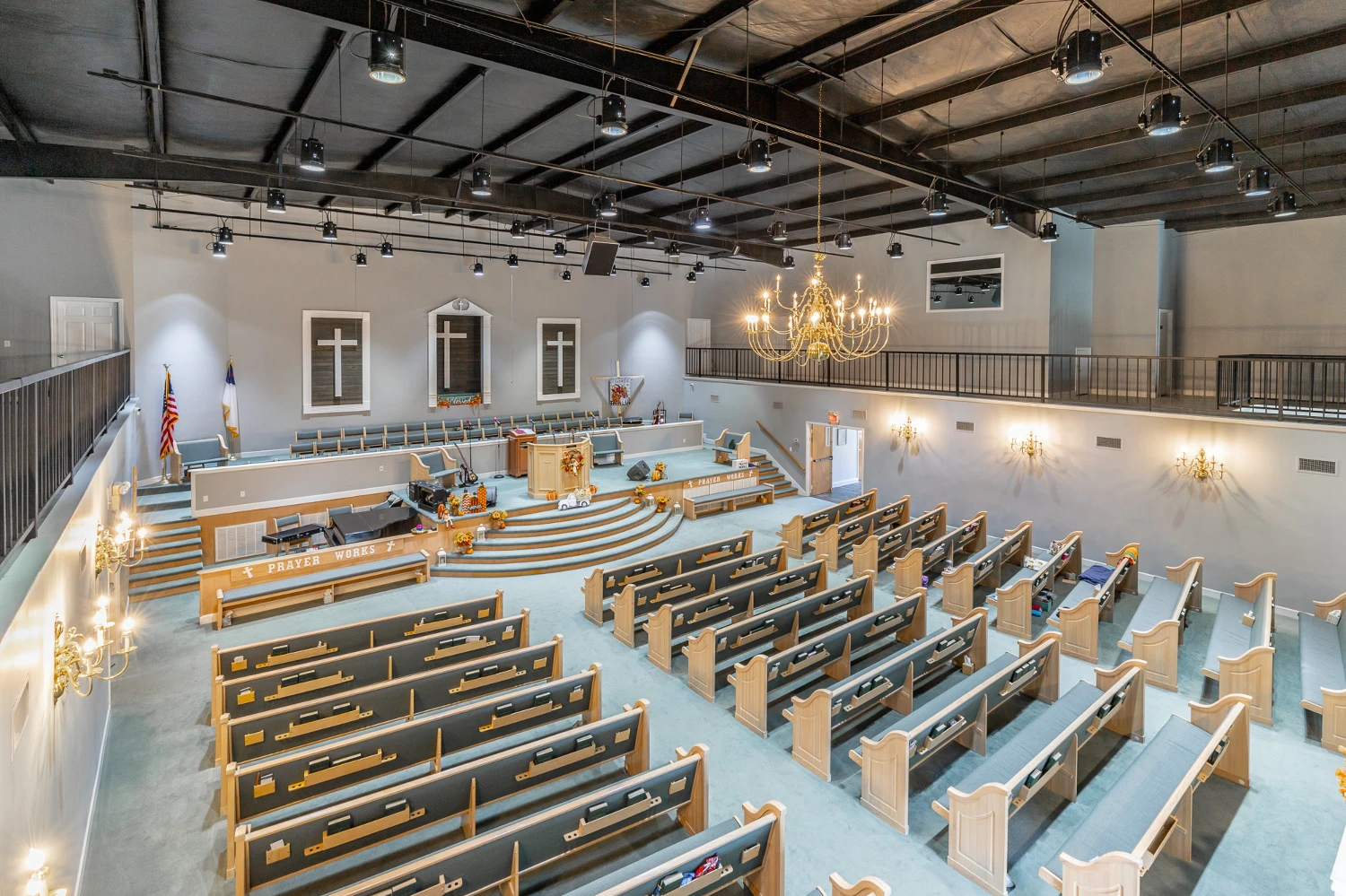 Move-In Ready 9,606 SF Church on 3.8 Acres by Hwy 58 and Hwy 153