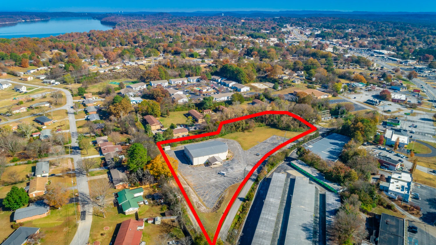 Move-In Ready 9,606 SF Church on 3.8 Acres by Hwy 58 and Hwy 153