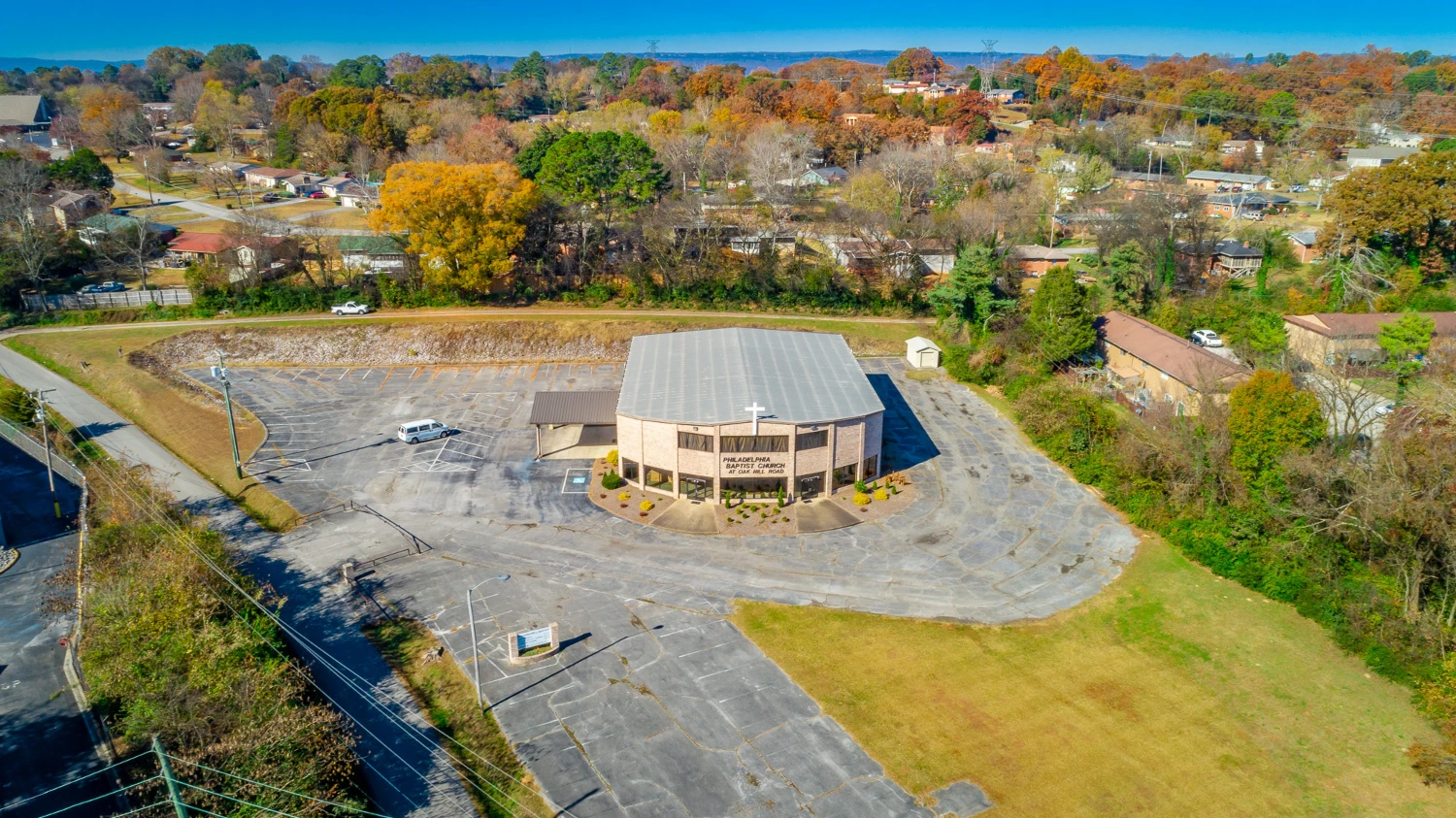 Move-In Ready 9,606 SF Church on 3.8 Acres by Hwy 58 and Hwy 153