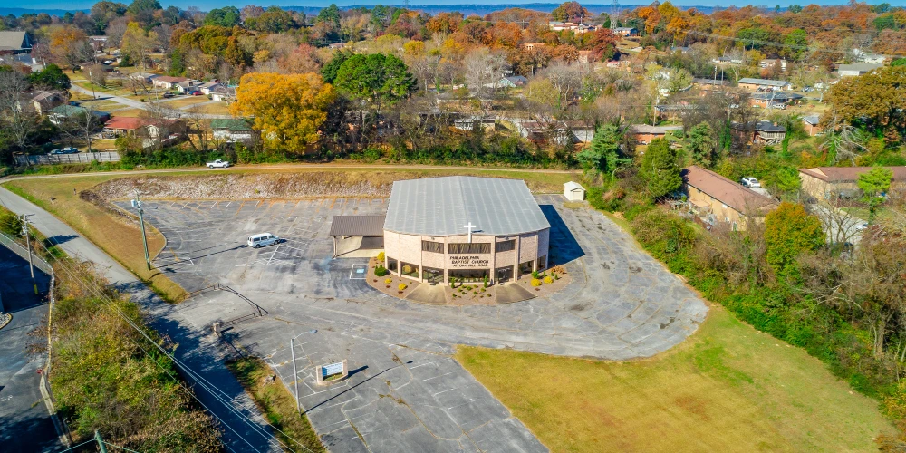 Move-In Ready 9,606 SF Church on 3.8 Acres by Hwy 58 and Hwy 153