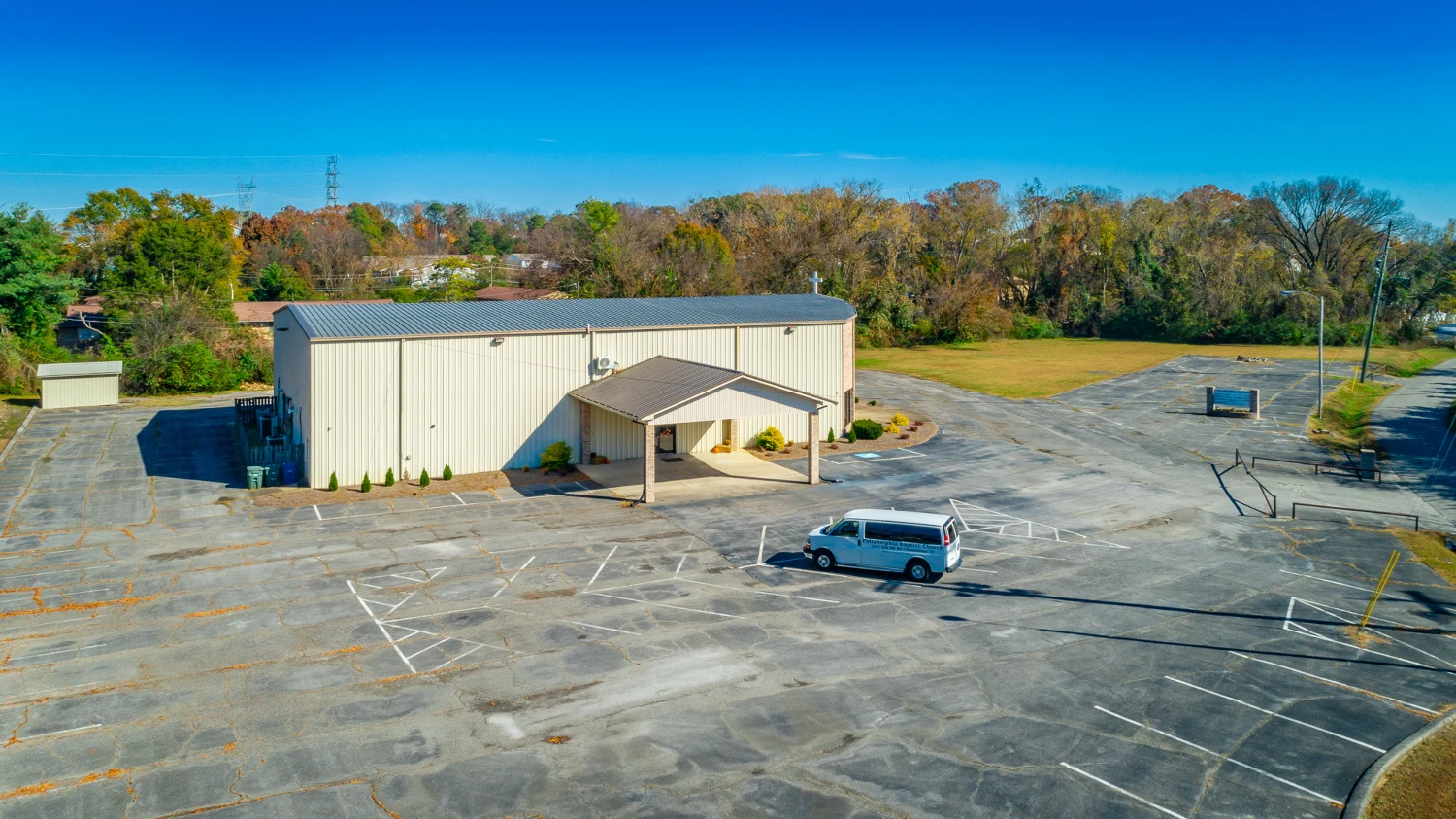 Move-In Ready 9,606 SF Church on 3.8 Acres by Hwy 58 and Hwy 153