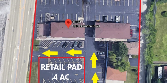 1039-1043 Sheridan Rd & 1800 11th St, Winthrop Harbor, IL for sale
