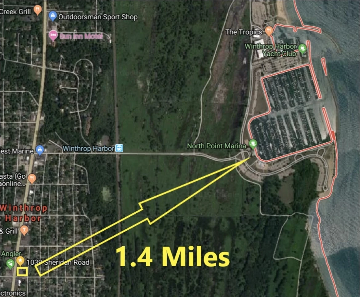 1039-1043 Sheridan Rd & 1800 11th St, Winthrop Harbor, IL for sale