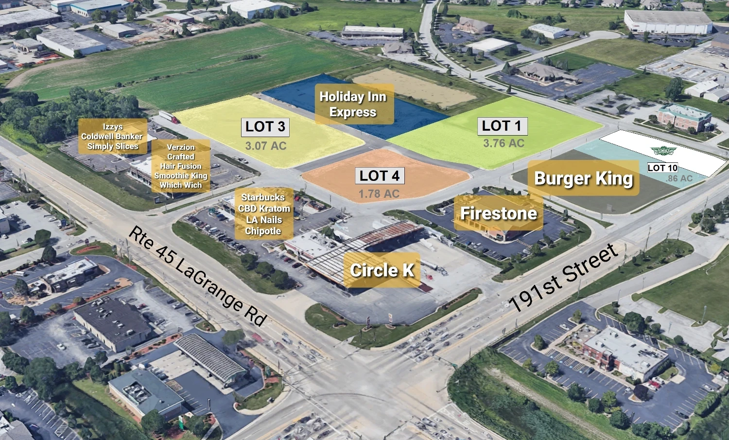 SWQ 191ST ST & LAGRANGE RD, Mokena, IL for sale
