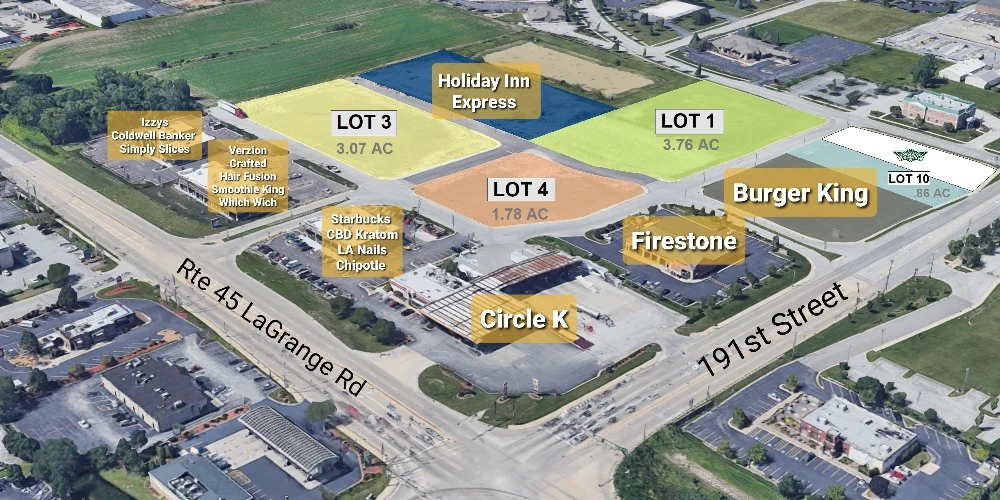 SWQ 191ST ST & LAGRANGE RD, Mokena, IL for sale