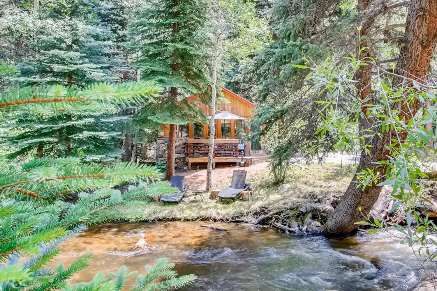 Water & Stone Cabins | 14-Keys | C-3 Zoning | Live Creek Frontage | 9.2 Proforma CAP