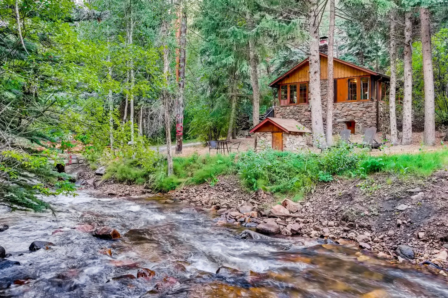 Water & Stone Cabins | 14-Keys | C-3 Zoning | Live Creek Frontage | 9.2 Proforma CAP