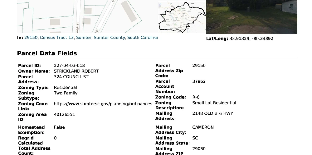 Sumter Acceleration Infill Site Apartments - Multifamily - Opportunity Zone