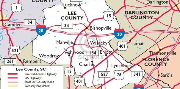 Strong Workforce Housing Site or Keep Current Building | Opportunity Zone Bishopville, SC  2.523 Acres