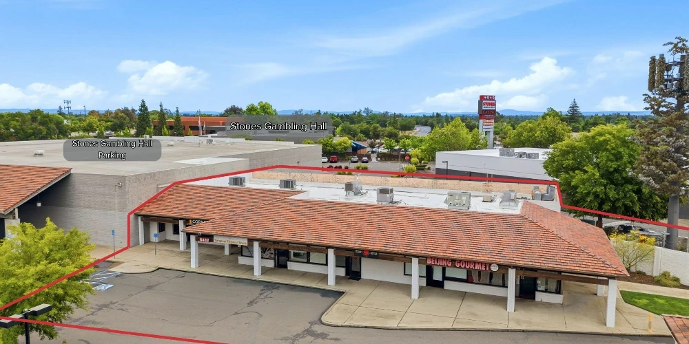 Value Add Strip Center with Cell Tower