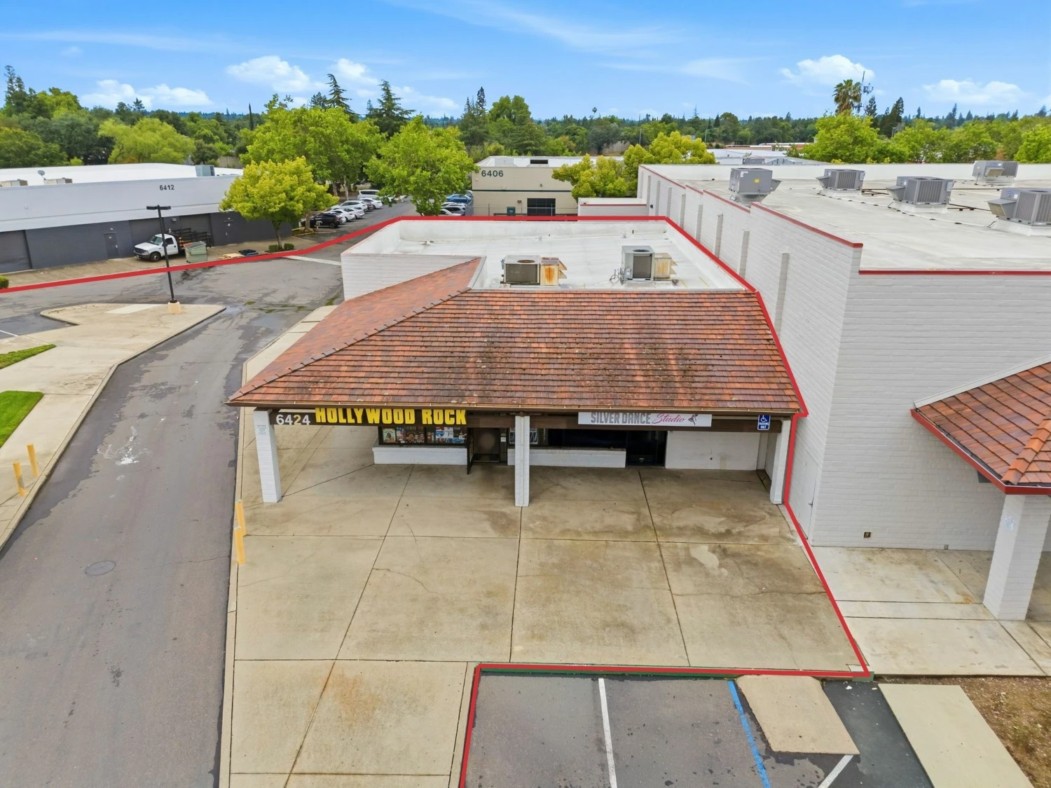 Value Add Strip Center with Cell Tower