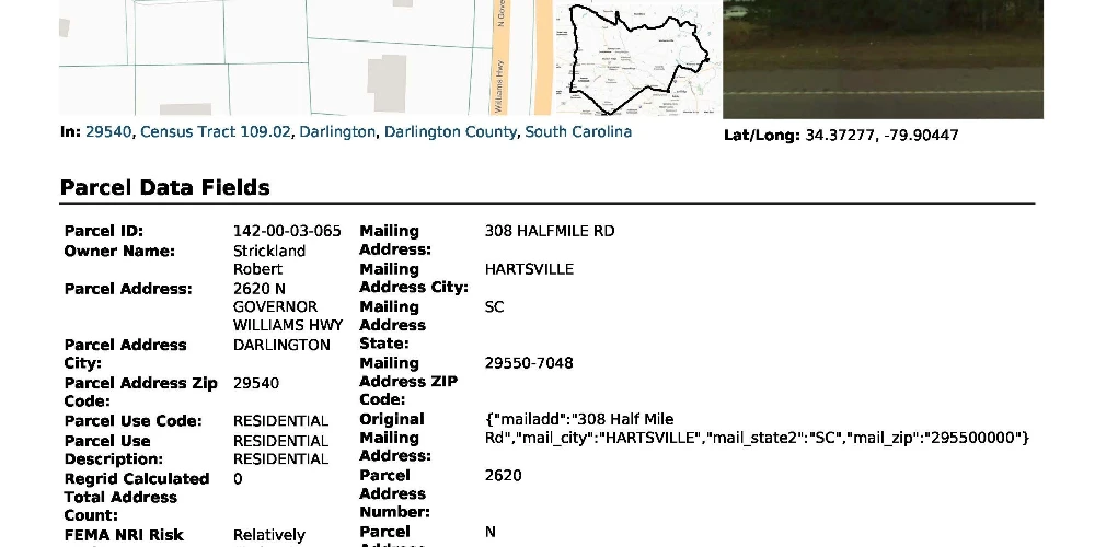 Darlington Modular Land/Home Workforce Housing Site On Highway