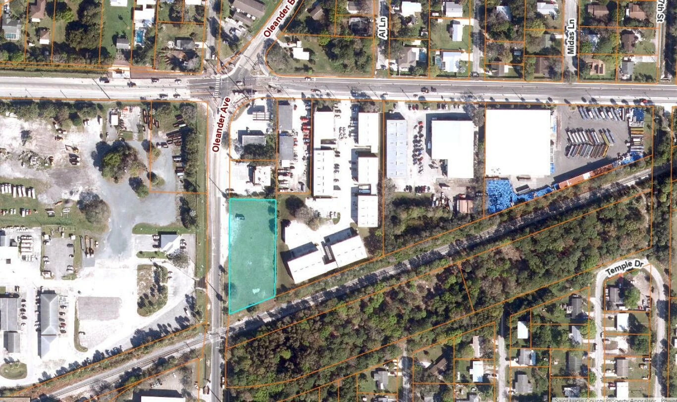 Prime 1.16-Acre Commercial/Industrial Development Site in South Fort Pierce