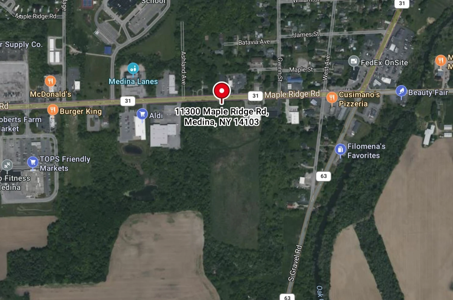 11300 Maple Ridge Rd - 2 Parcels 18.4+/- Acres Vacant Land