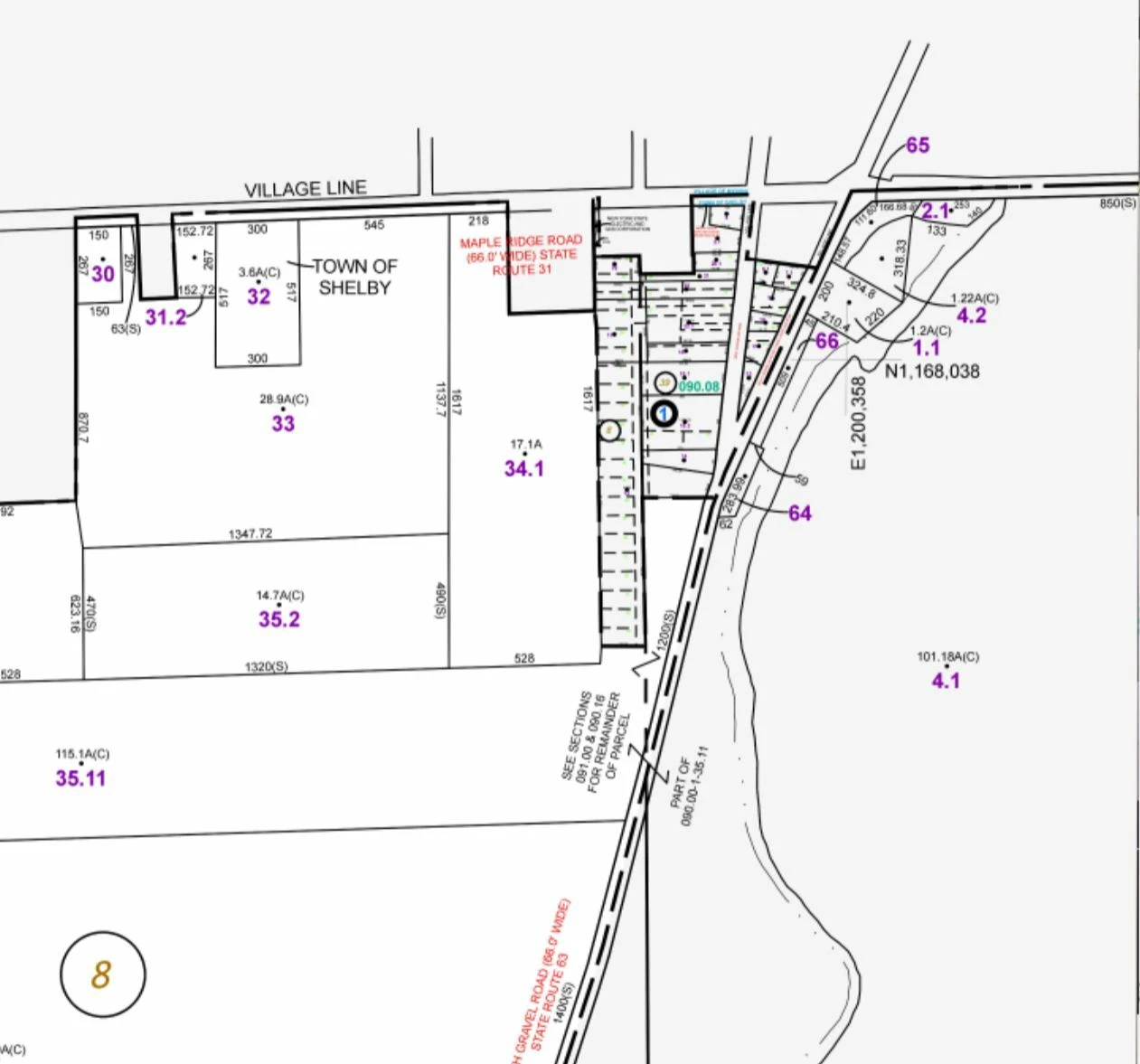 11300 Maple Ridge Rd - 2 Parcels 18.4+/- Acres Vacant Land