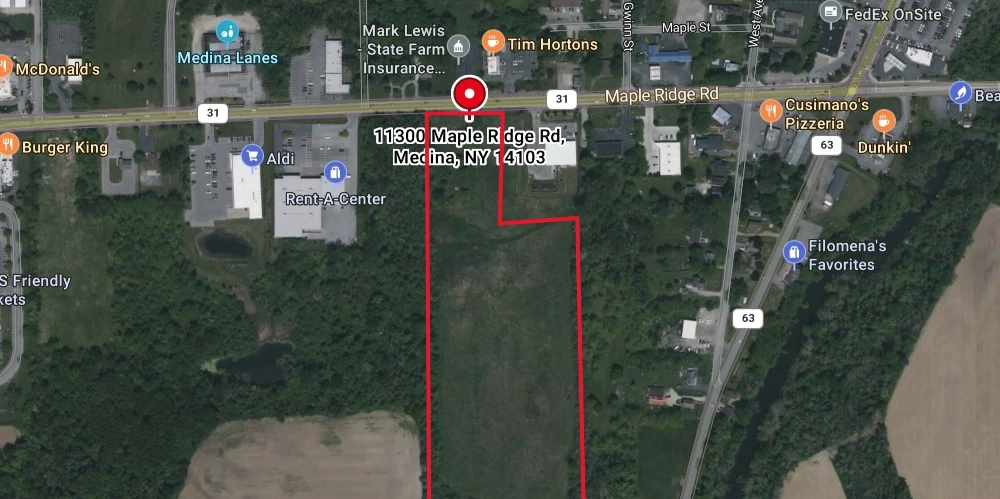 11300 Maple Ridge Rd - 2 Parcels 18.4+/- Acres Vacant Land