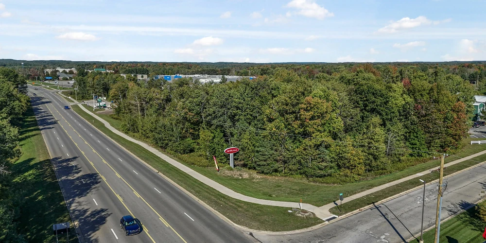 2.12 AC Corner Parcel Development Opportunity in Big Rapids, MI