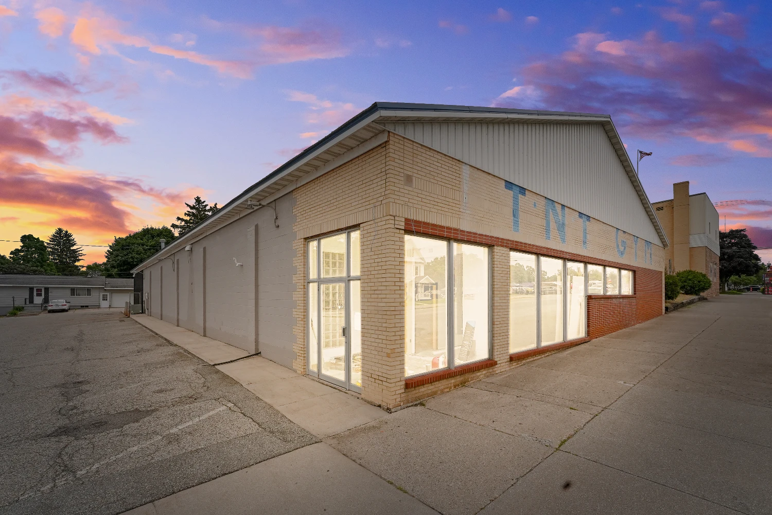 10,500 SF Downtown Retail Building & 50 Space Parking Lot