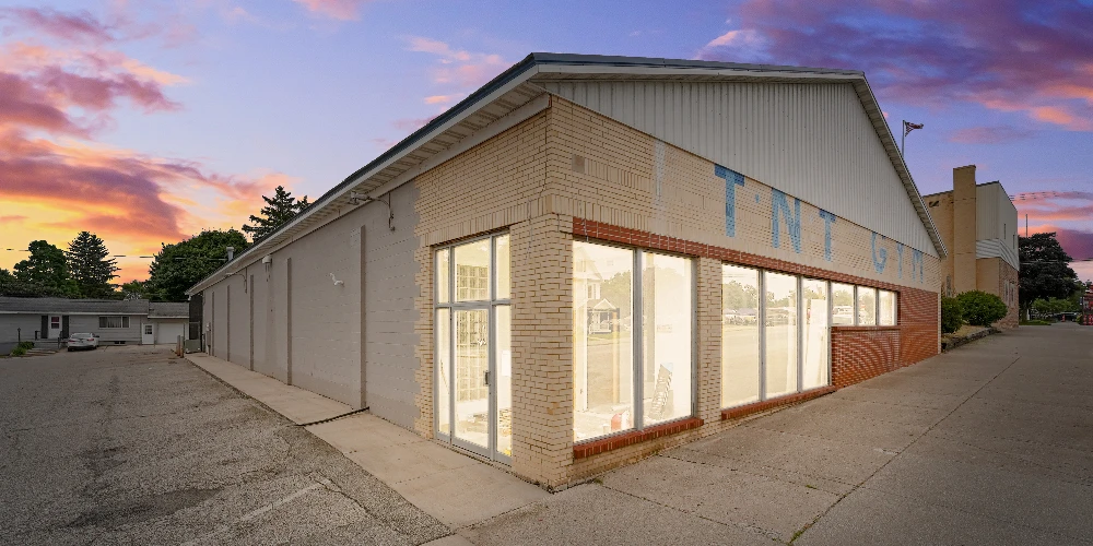 10,500 SF Downtown Retail Building & 50 Space Parking Lot