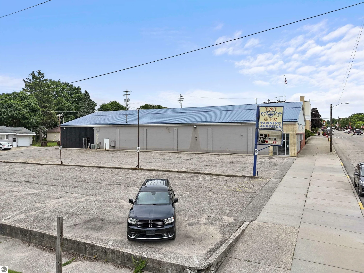 10,500 SF Downtown Retail Building & 50 Space Parking Lot