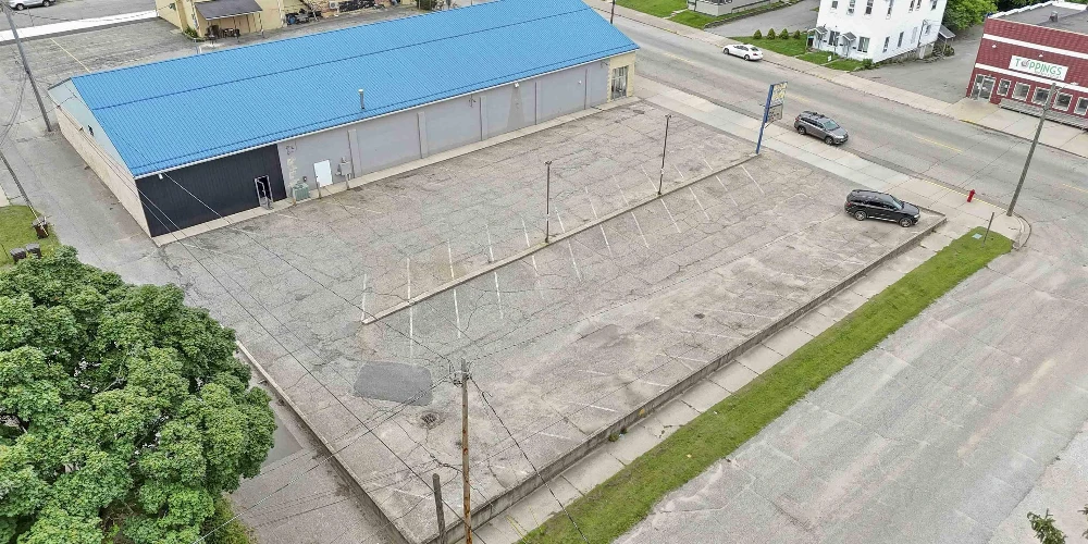 10,500 SF Downtown Retail Building & 50 Space Parking Lot