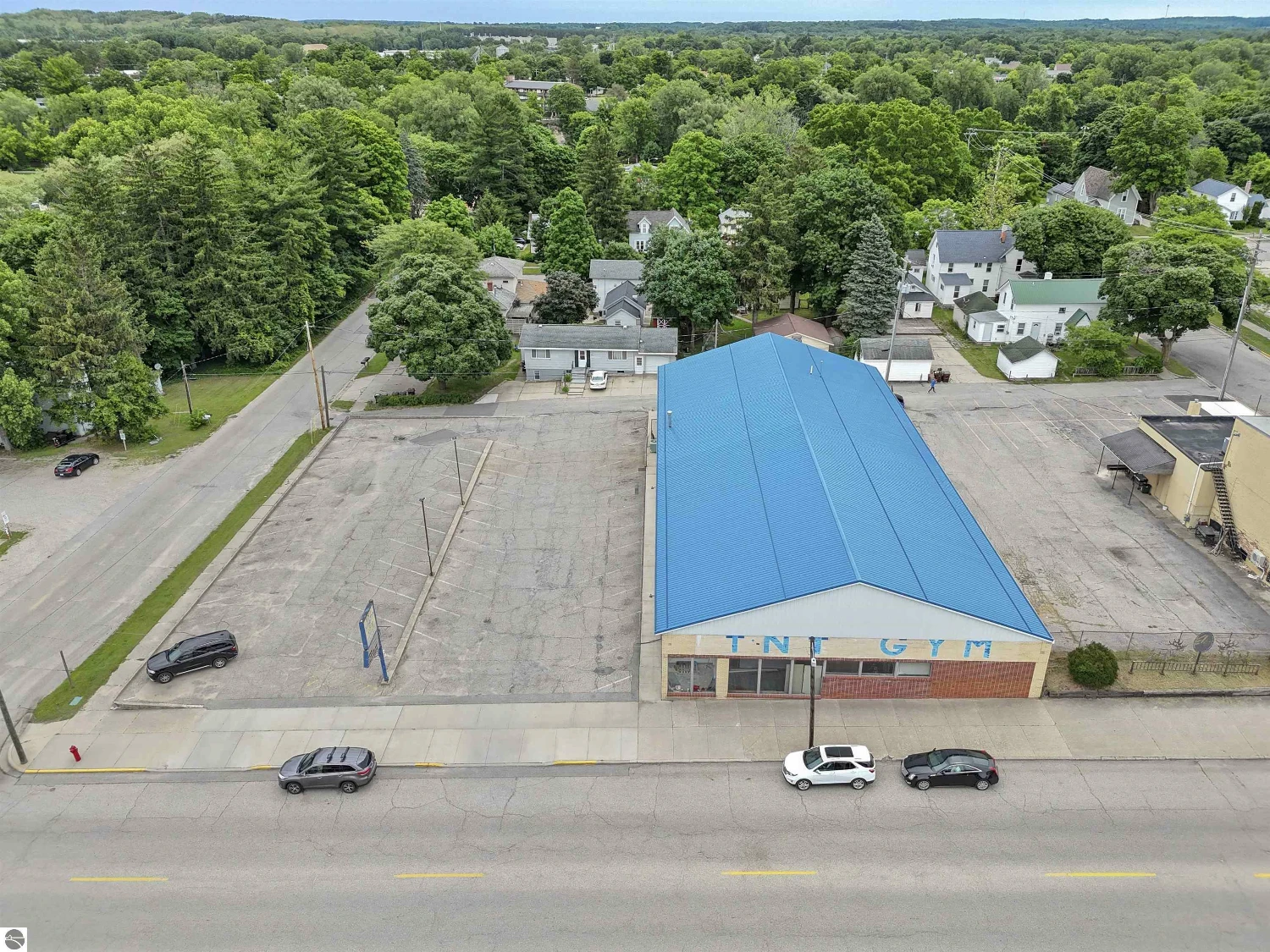 10,500 SF Downtown Retail Building & 50 Space Parking Lot
