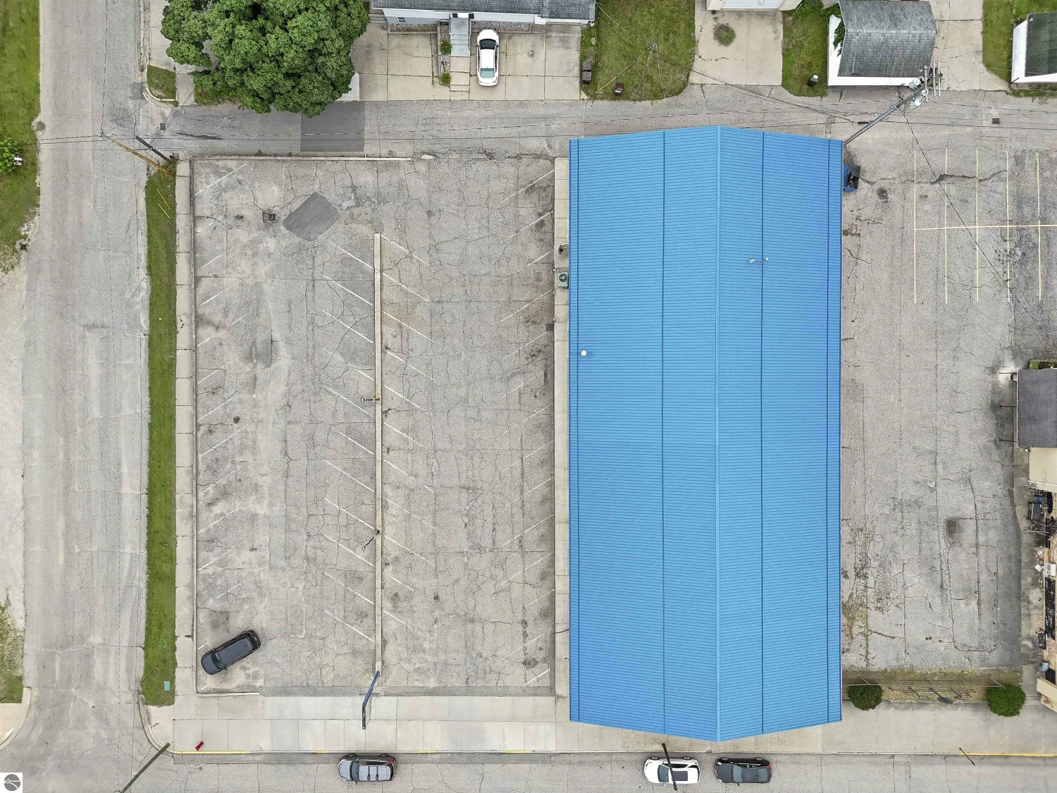 10,500 SF Downtown Retail Building & 50 Space Parking Lot