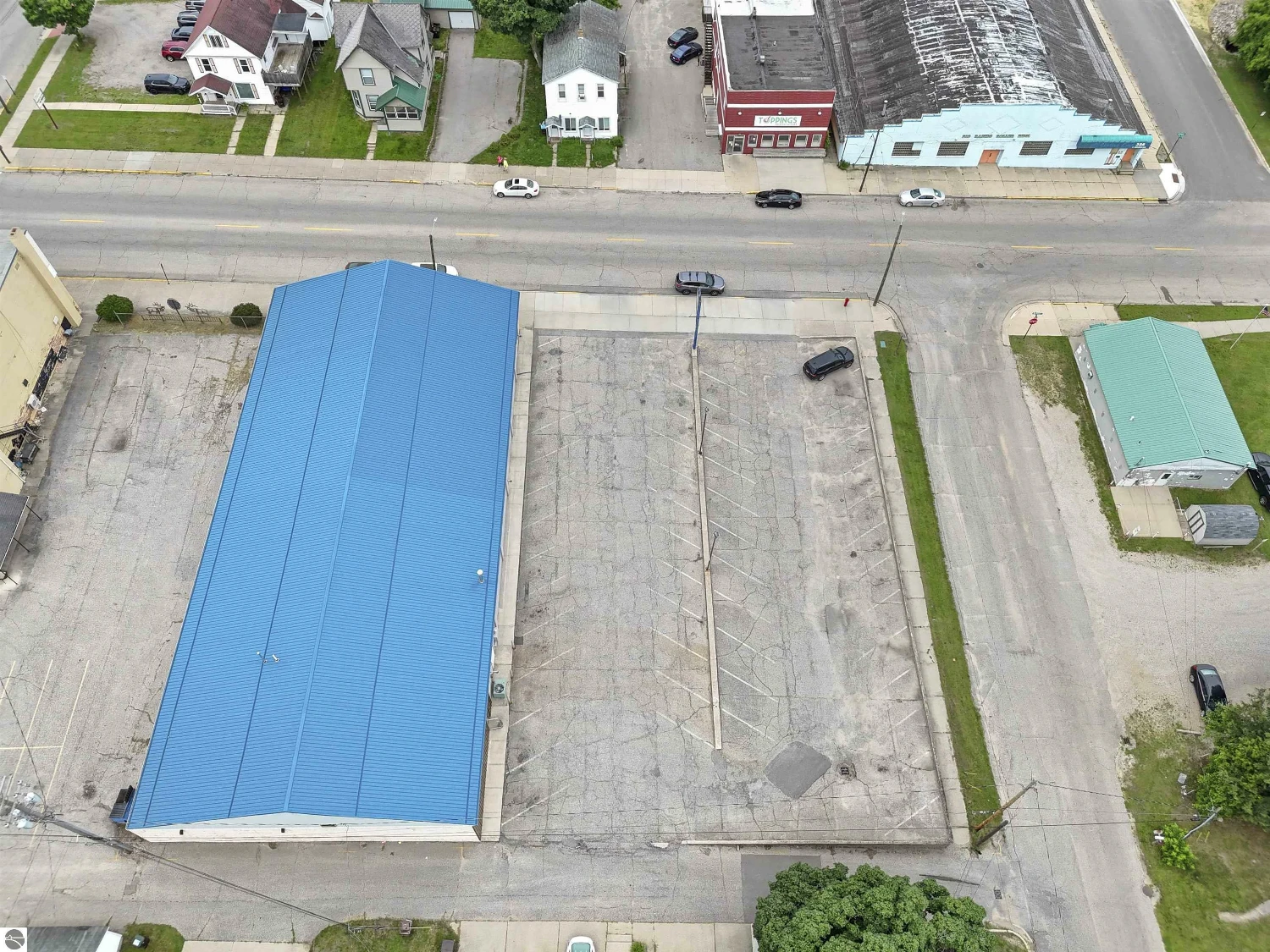 10,500 SF Downtown Retail Building & 50 Space Parking Lot
