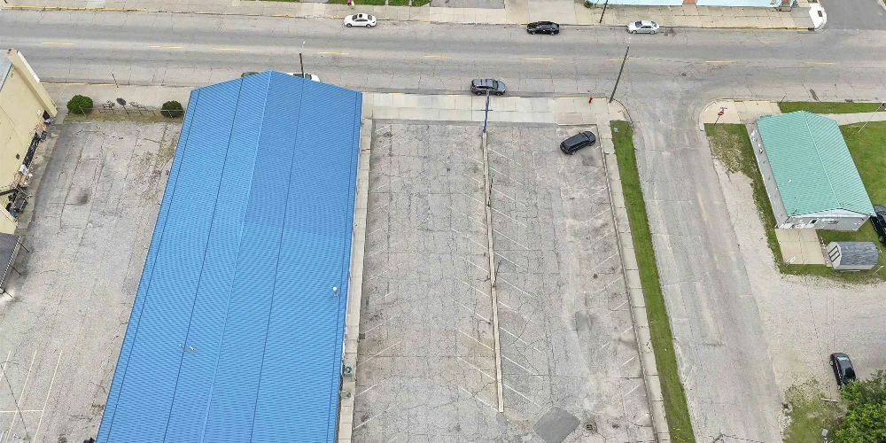 10,500 SF Downtown Retail Building & 50 Space Parking Lot