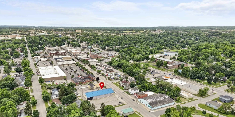 10,500 SF Downtown Retail Building & 50 Space Parking Lot