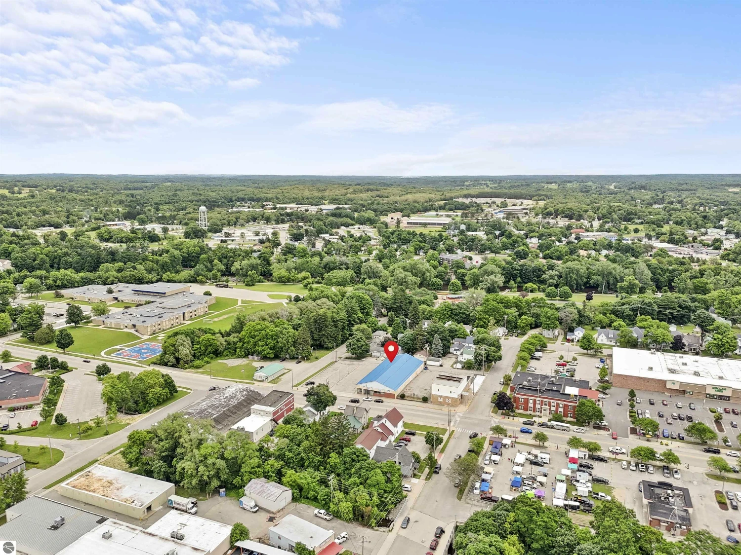 10,500 SF Downtown Retail Building & 50 Space Parking Lot