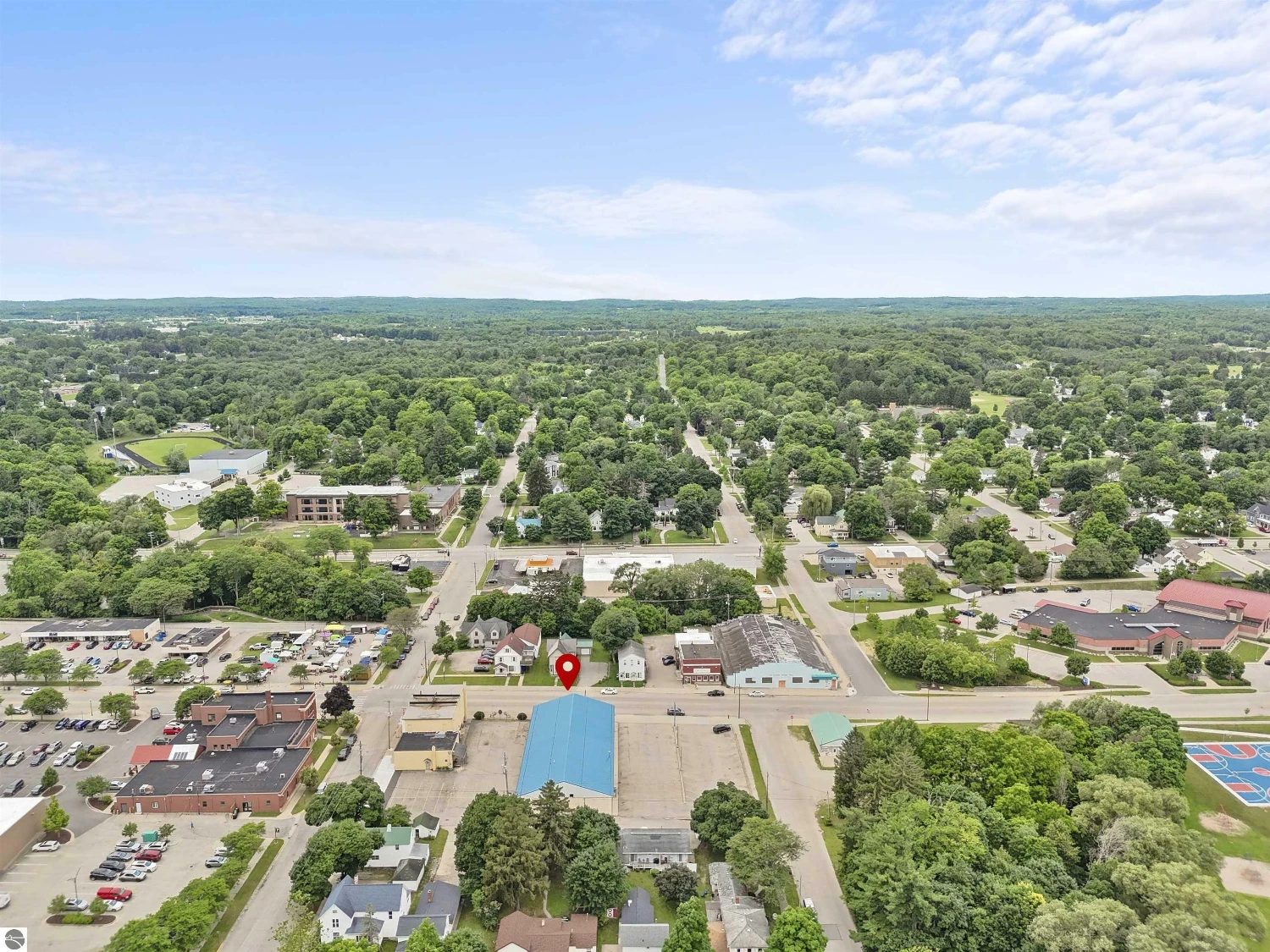 10,500 SF Downtown Retail Building & 50 Space Parking Lot