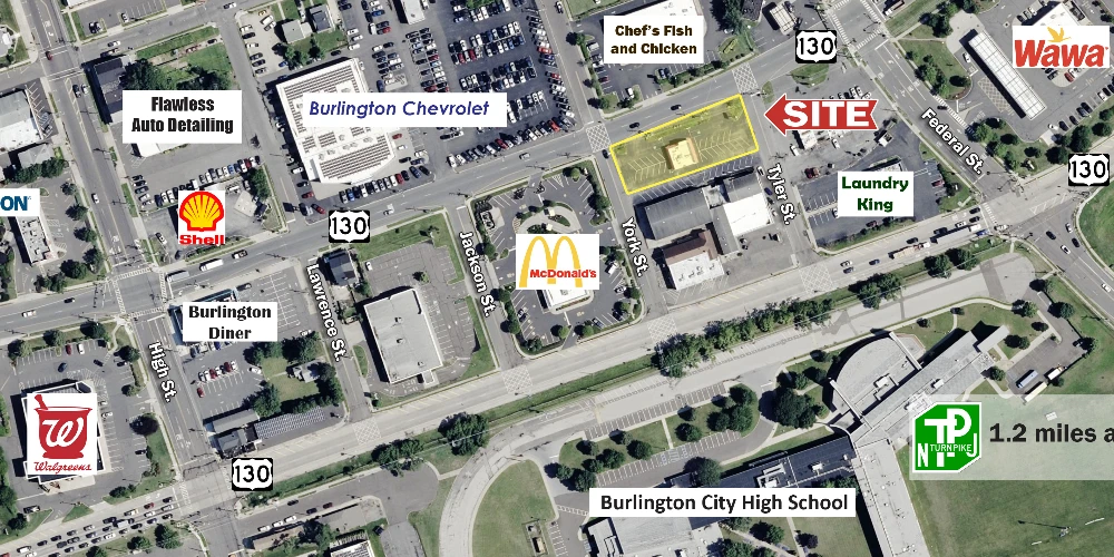 Retail Fast Food Establishment For Sale or Lease