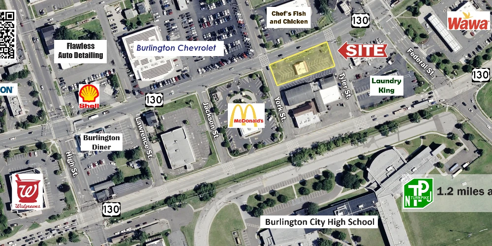 Retail Fast Food Establishment For Sale or Lease