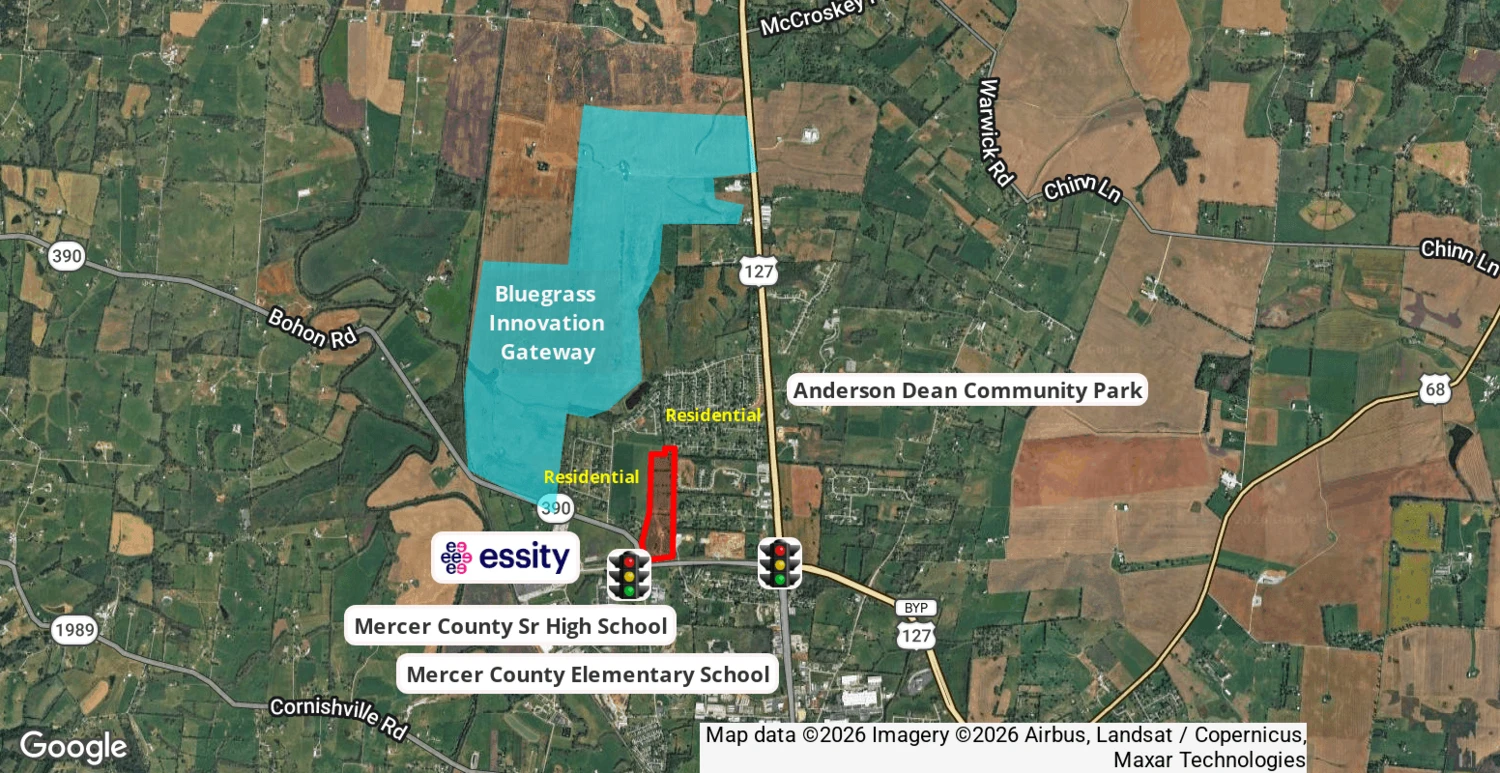 +/-41.29 Acres Zoned R-2 & I-2