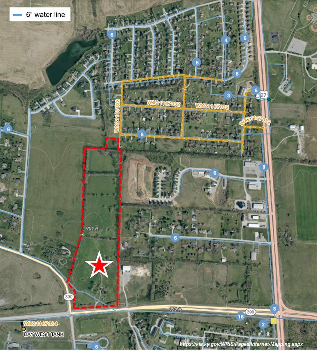 +/-41.29 Acres Zoned R-2 & I-2