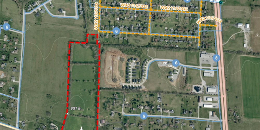 +/-41.29 Acres Zoned R-2 & I-2