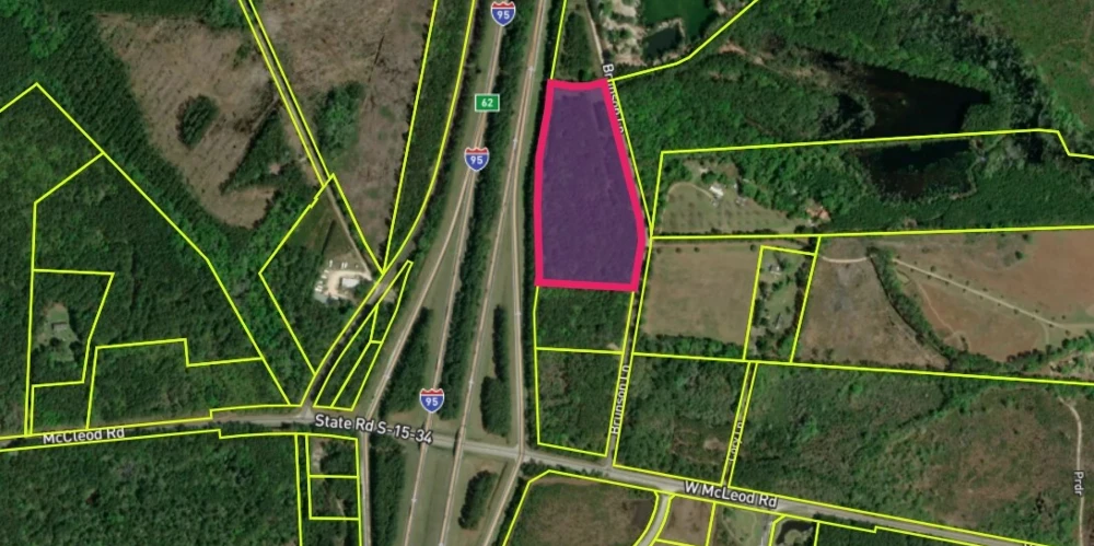 INTERSTATE 1-95 EXIT 62 | 11.37 AC MASSIVE IOS / TRUCKING INTERCHANGE SITE | OPPORTUNITY ZONE